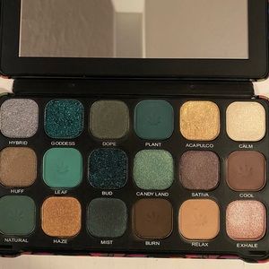 Makeup Revolution eyeshadow palette.
